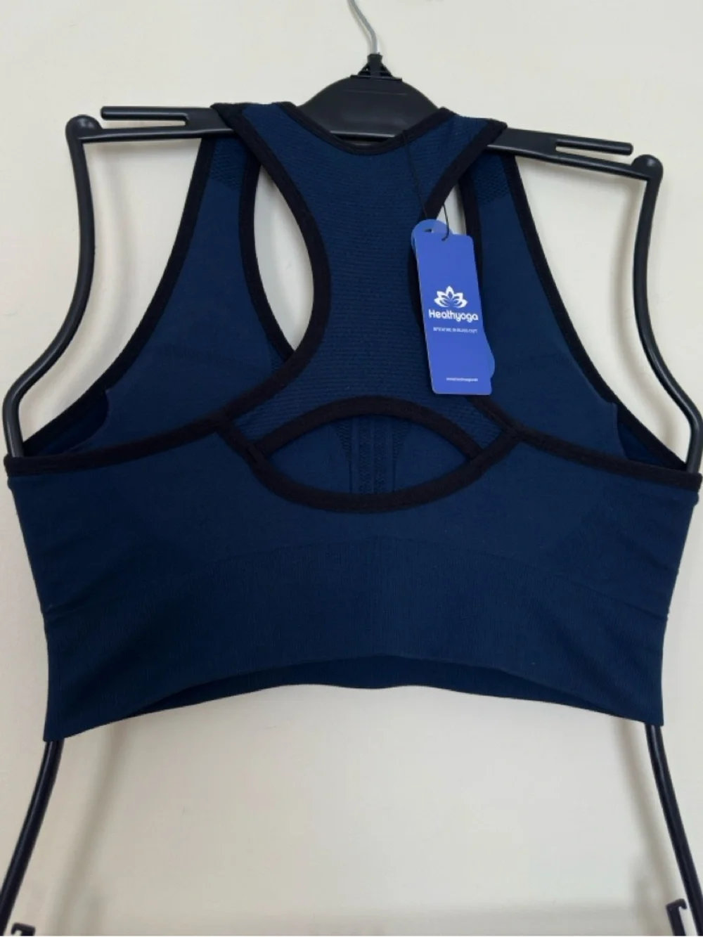Healthyoga 3 Pack High Impact Racerback Sports Bras Medium Seamless Wireless NWT